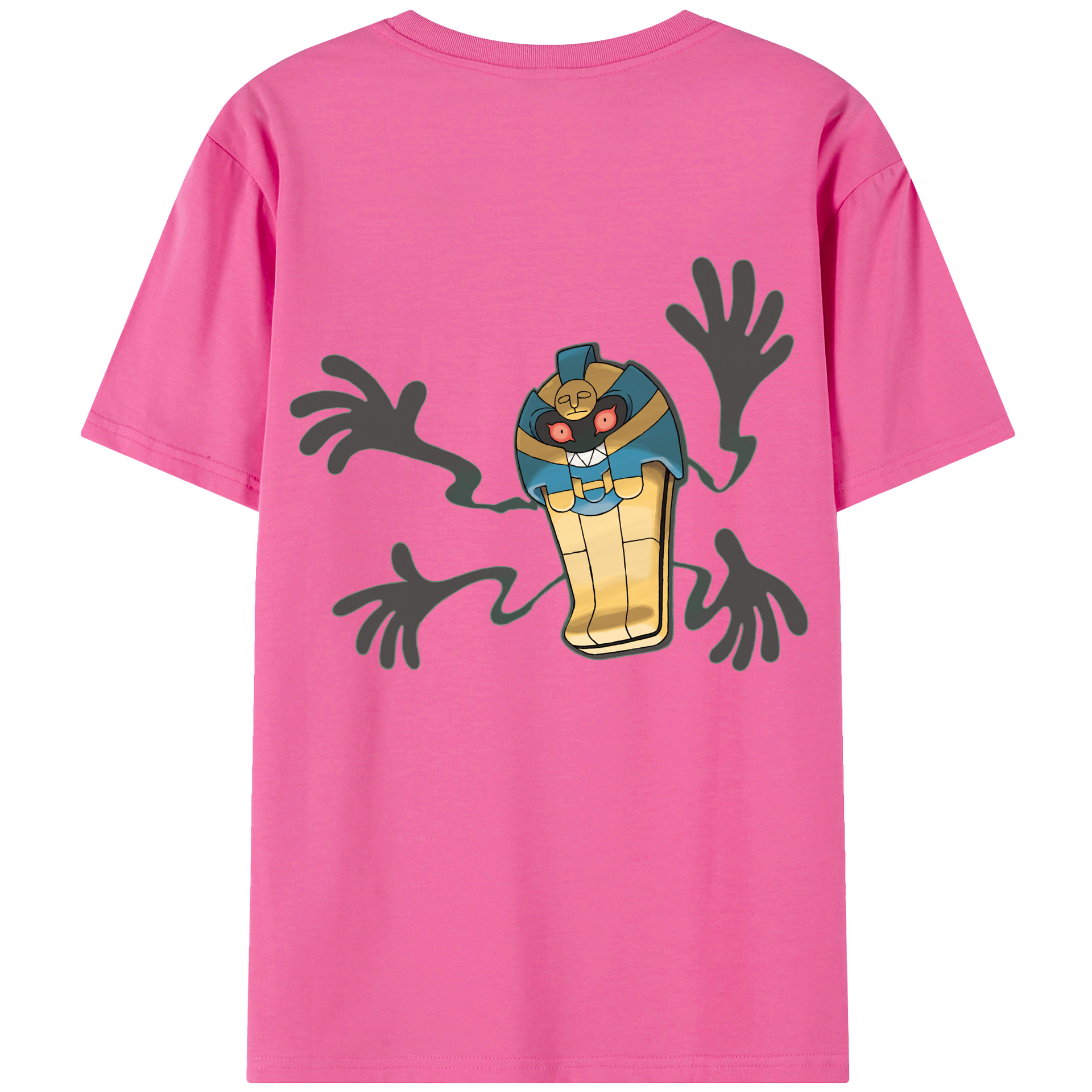 （画像用） ポケットモンスター Pokémon レディース半袖Tシャツ(バックプリント)